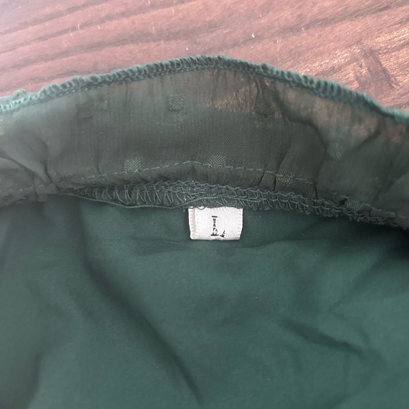 Swiss Dot Ruffle Top - Picture 5 of 5